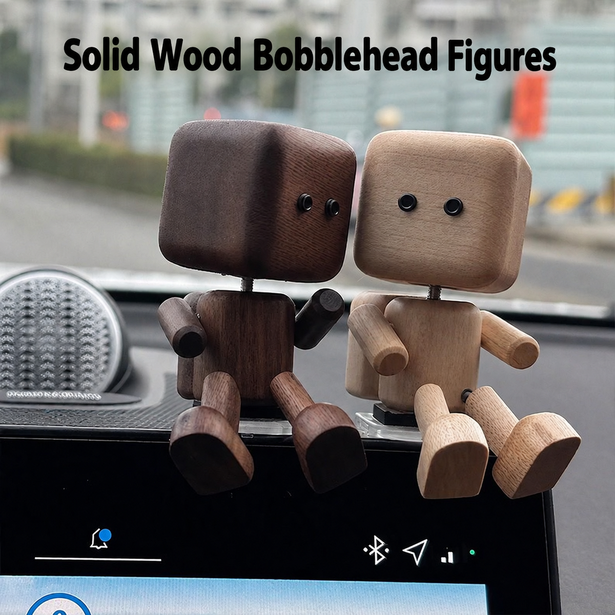 Wooden car puppet detail 1